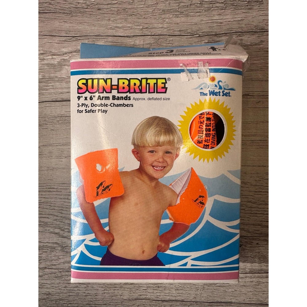 VTG The Wet Set SUN-BRITE Children's Floaties